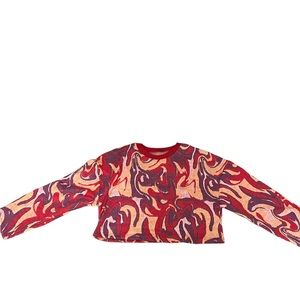 Cool Full sleeve crop top